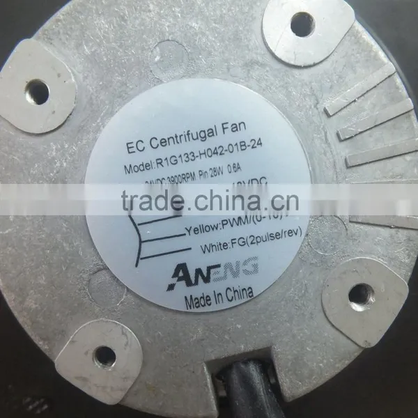 High Efficiency 3900rpm 428m3/h 12v Brushless Fan With 28W photo-6