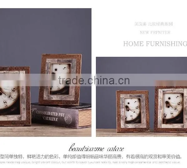 2016 BHM Nordic Style Customized Logo 4*6in Ceramic Photo Frame for Arts and Craft Home Decor photo-4