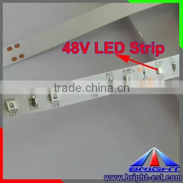 Battery Operate 48V Blue LED Strip,DC 48V Blue LED Light With 60leds/m,Special 48V Blue LED Light Strip photo-3