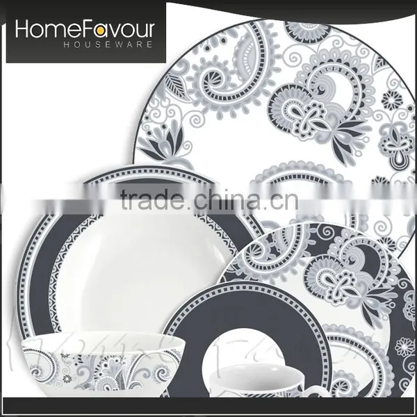 Strict QC Factory BS6748 Passed Home Porcelain Tableware
