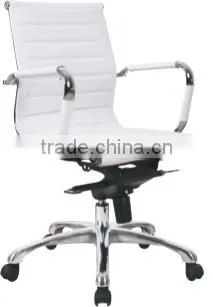 Steel Frame Chair/low Back Staff Chair /Office Chair With Ergonomic Design photo-4
