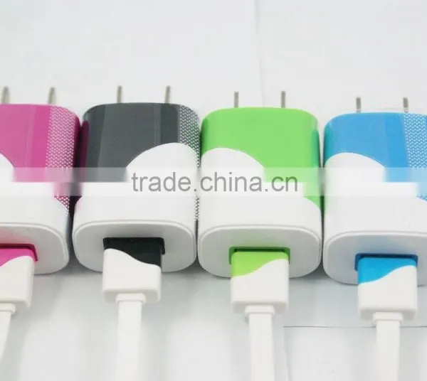 3 Piece Set USB Car Charger USB Cable USB Wall Charger For Samsung