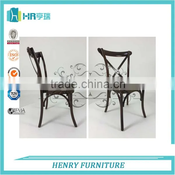 New Design Beech Wood Strong Cross Back Chair photo-2