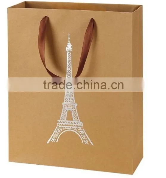China Wholesale Brown Kraft Paper Bags photo-4