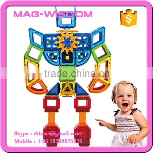 3D Magnetic Building Toys For Preschoolers 108PCS photo-5