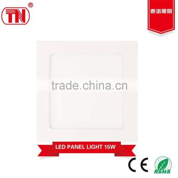 New type High Quailty15W square panel led light