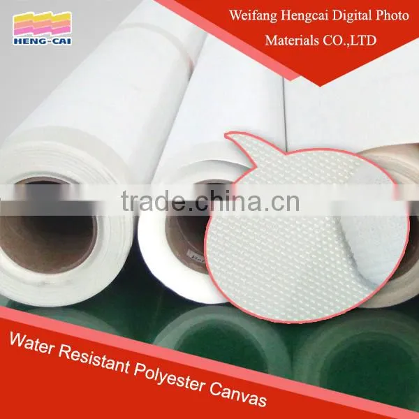 Bright Matte Water Resistant 100% Polyester Fabric Roll for Inkjet Pigment Ink photo-5
