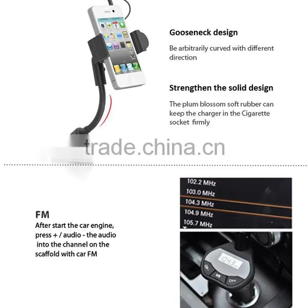 Fm Transmitter Car Phone Holder Car Phone Holder For Cell Phone photo-5