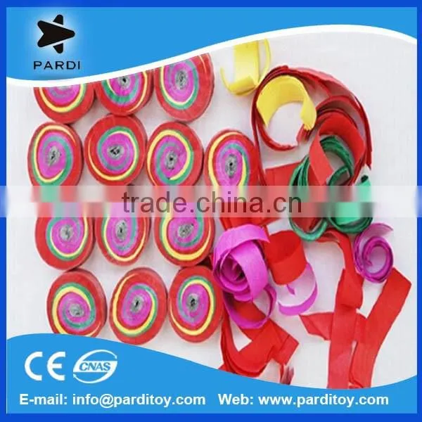 Party Frisbee Confetti Streamer,fire Resistant Paper Streamer photo-5