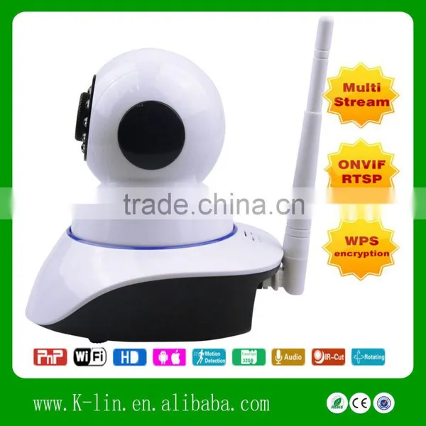 Best Selling!! Indoor Megapixel 720P Two-way Audio CCTV P2P Wireless IP Camera photo-4