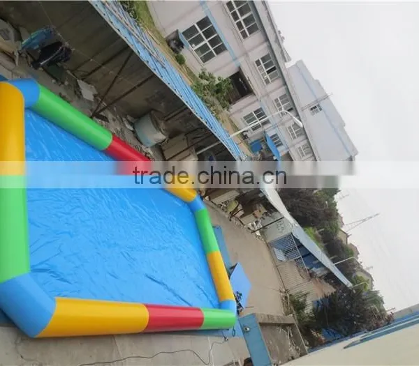 Beautiful Design Inflatable Swimming Pool With Deck for Sale photo-4