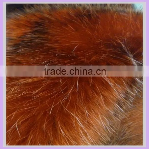 33MM Acrylic Artificial Fur Fabric Racoon Mink Animal Imitation Plush for Women Mink Coat photo-4
