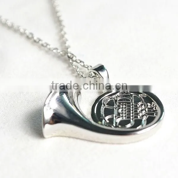 18k Gold Plated and Platina Plated White Gold Necklace photo-2