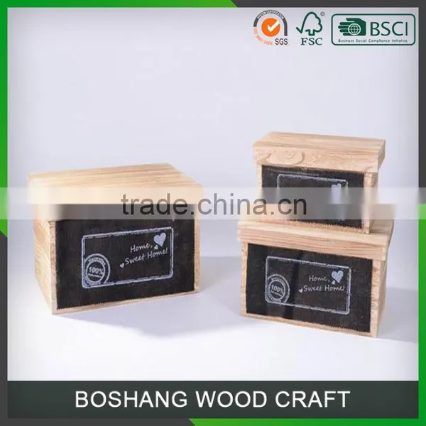 Custom Different Sizes Wooden Sorage Box photo-2