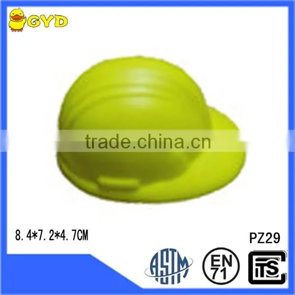 PU Anti-stress Ball Safety Hat Ball Toy