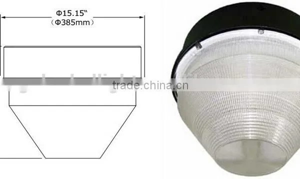 DLC LED Canopy Light 75W Retrofit Round LED Gas Station Light UL Approval,5 Years Warranty Retrofit Led Canopy Light photo-2