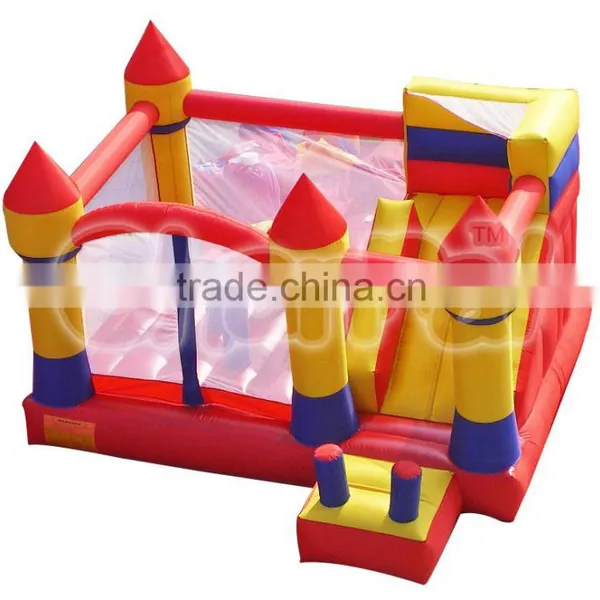 Happy Hop Bouncy Castle Inflatable Bouncy Castle With Slide