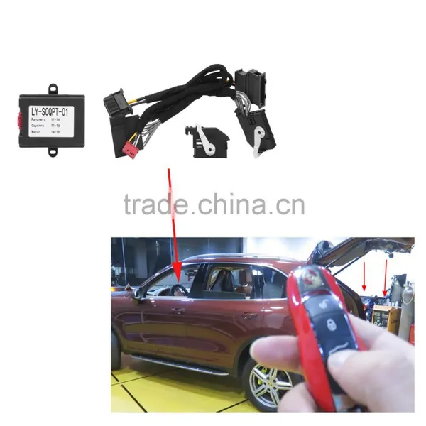 2016 New Auto Power Car Window Closer For 4 Windows Rearview Mirror And Trunk Roll Up For Porsche photo-5