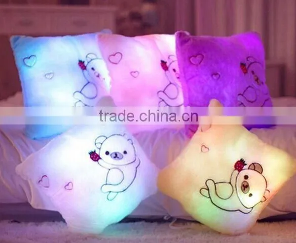 LED 7-Color Luminous Light-emitting Throw Pillow photo-5