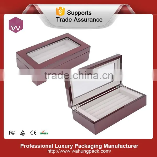 Wholesale Cufflinks Display Box Wooden Case for Cufflink photo-2