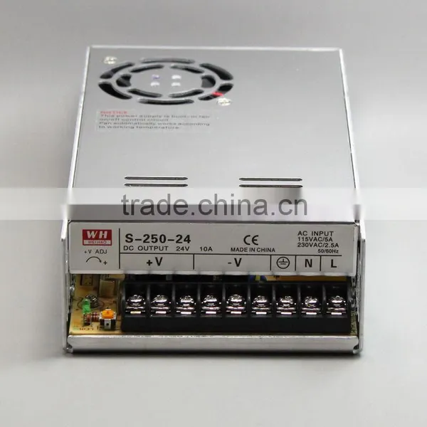 Cooling Fan Non-waterproof Power Supply 250w 10a Ac/dc Power Supply 24v Quality Choice photo-5