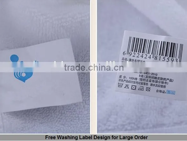 100% Cotton 16s Good Water Absorbent Wholesale White Hotel Spa Towels Quality Choice photo-3
