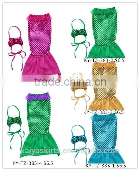 2016 Kaiya Cheap Mascot Carnival Bikini Costumes Swimming Baby Mermaid Costumes photo-5