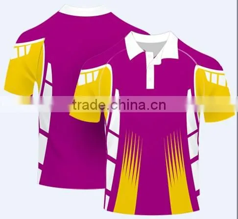 Custom Professional Sublimation Classic Collar Sports Polo Shirt