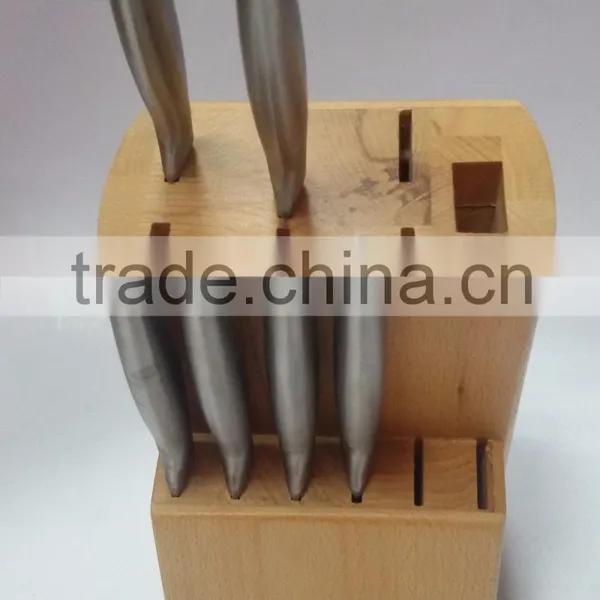 Seven Sets of Hollow Handle Steak Knife Multi-purpose Cutter Fruit Knife With Woo