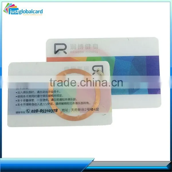 Laminated Film RFID HF 13.56Mhz S50& LF 125Khz T5577 Blank Hotel Key Card PVC Magnetic Card Chip Card