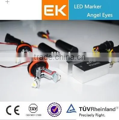 EK Favorites Compare Angel Eyes Heads Headlights Black Angel Eye Projector Headlights Car Angel Eye Projector Headlights photo-6