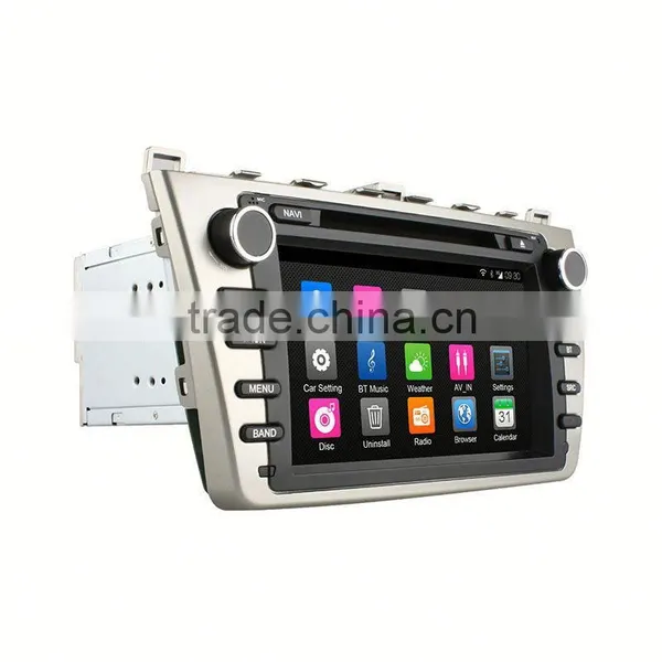 8 Inch Android 4.4 Quad Core Car DVD GPS for Mazda 6 2008 - 2012 With Bluetooth Handsfree photo-4