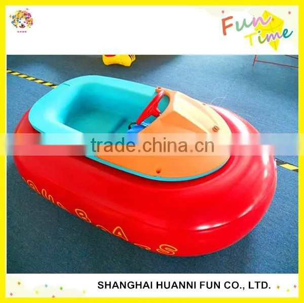 2015 Summer Best-selling Kids Aqua Inflatable Electric Water Bumper Boat for Sale photo-3