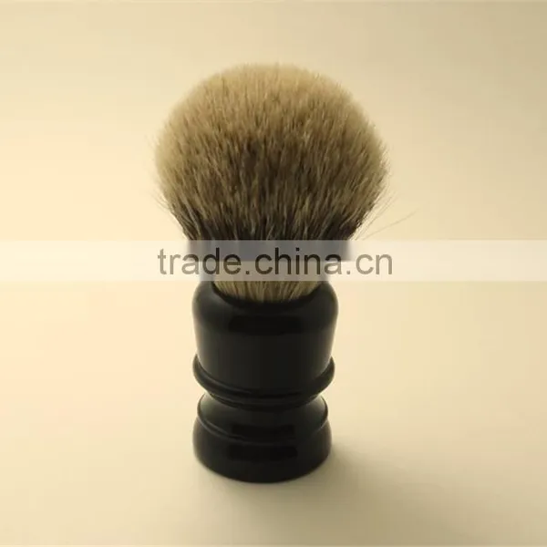 100% Real Badger Hair Knots Private Label Shaving Brush With Resin Handle