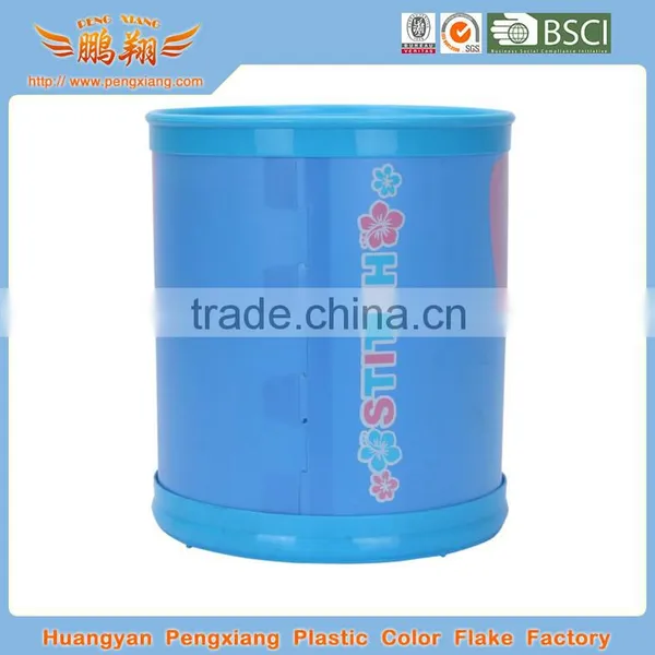 Novelty Plastic Dustbin/ Trash Can/ Plastic Colorful Waste Bin photo-3