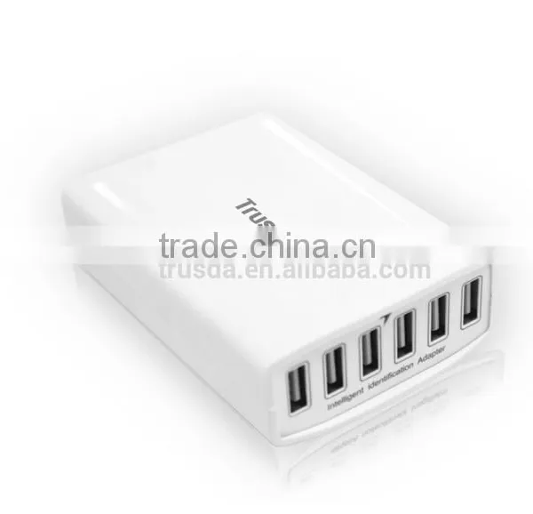Wall Plug With Usb With Battery Charger Universal Multi Port Usb Charger Multiple Usb Travel Charger photo-2