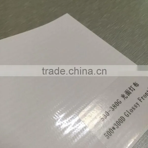 500*300D, 380g Glossy PVC Flex Banner Roll photo-2