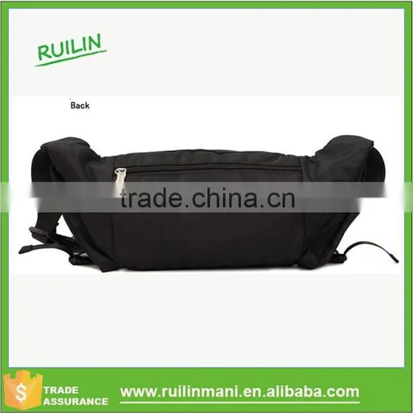 Single Shoulder Strap Bag Men Big Black Bag Fit Belt Single Shoulder Strap Bag Men photo-4