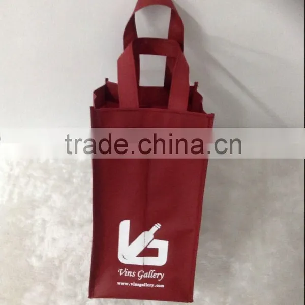 Promote Green Ideas Gift Bags For Wine Bottles 2 Bottle Wine Bag photo-2