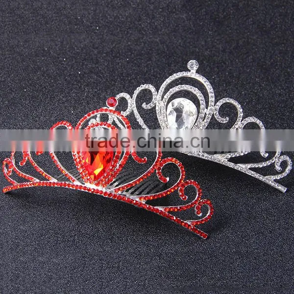 New Fashion Crown Bridal Crown Hair Comb Essential Wedding Crown Jewelry photo-4