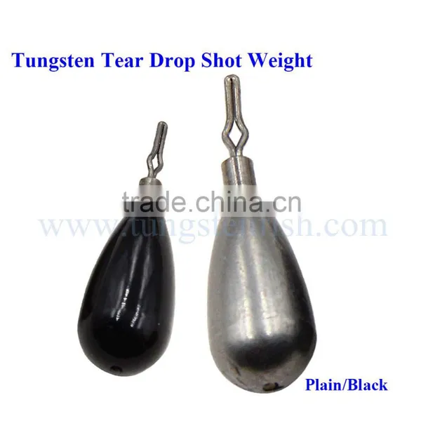 Tungsten Tear Drop Shot Weight Type Wholesale Fishing Weights Tungsten photo-3