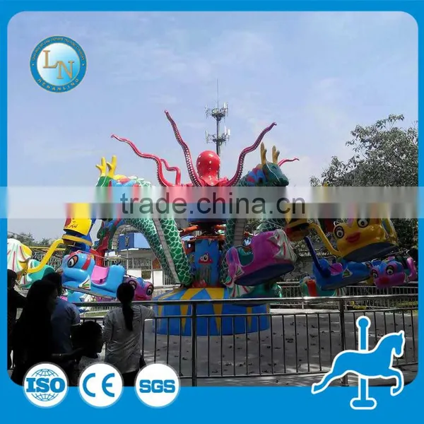 Funfair Park Indoor Playground Jumping Rides Giant Octpus photo-4