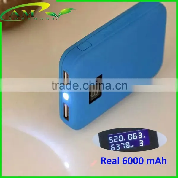 Power Bank 6000mah Mobile External Power Battery Charger photo-4