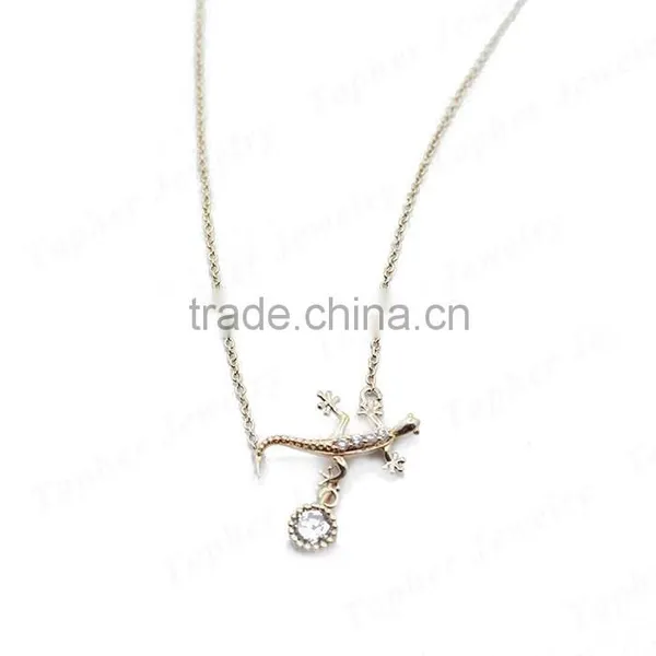 Custom 925 Sterling Silver Fashion Necklace 2015 photo-2