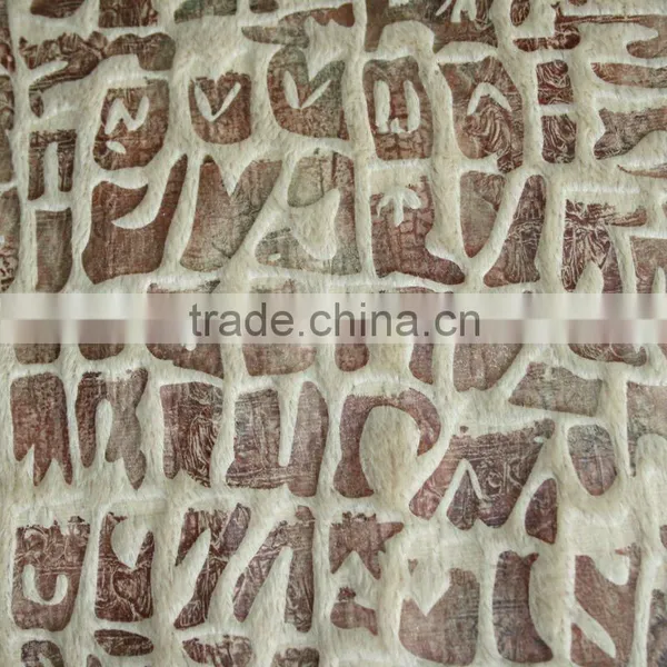 100% Polyester Brushed Suede for Toy/sofa/suede Fabric