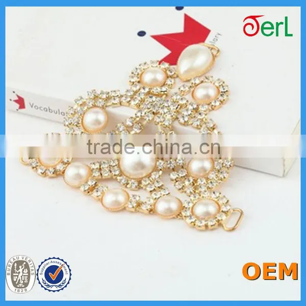 Bling Bling Lady Sandal Decorative Trim Rhinestone Shoe Trim photo-6