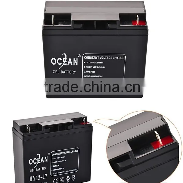 12V Modern Design Best Quality Control 17ah Featured Battery Solar 12v photo-4