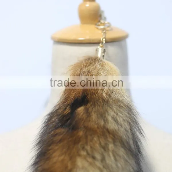 Wholesale Fashion Fox Tail Fur Key Chain From China photo-4