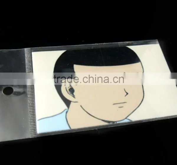 OEM Custom Cartoon Paper PVC Stickers With Individual Polybag photo-3