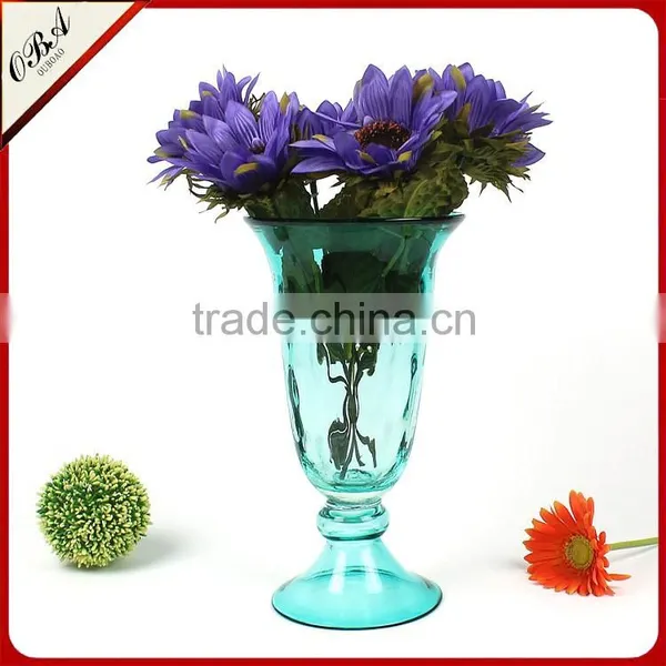Wholesale Direct Sales Creative Glass Vase for Wedding Centerpiece / Flower Shape Cheap Glass Flower Vase for Terrarium photo-5